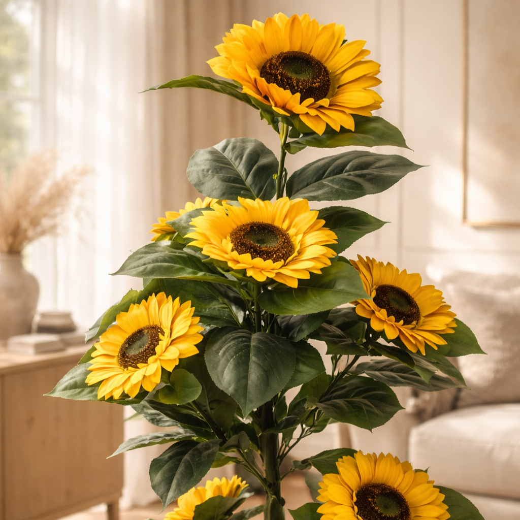 Designer Sunflower Decor Plant (6ft Tall) (Copy) (Copy) (Copy)