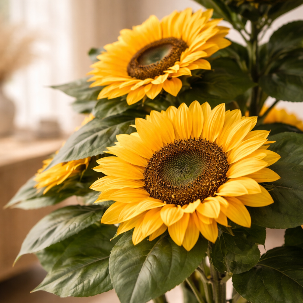 Designer Sunflower Decor Plant (6ft Tall) (Copy) (Copy) (Copy)