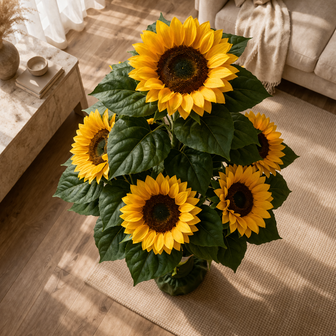 Designer Sunflower Decor Plant (6ft Tall) (Copy) (Copy) (Copy)
