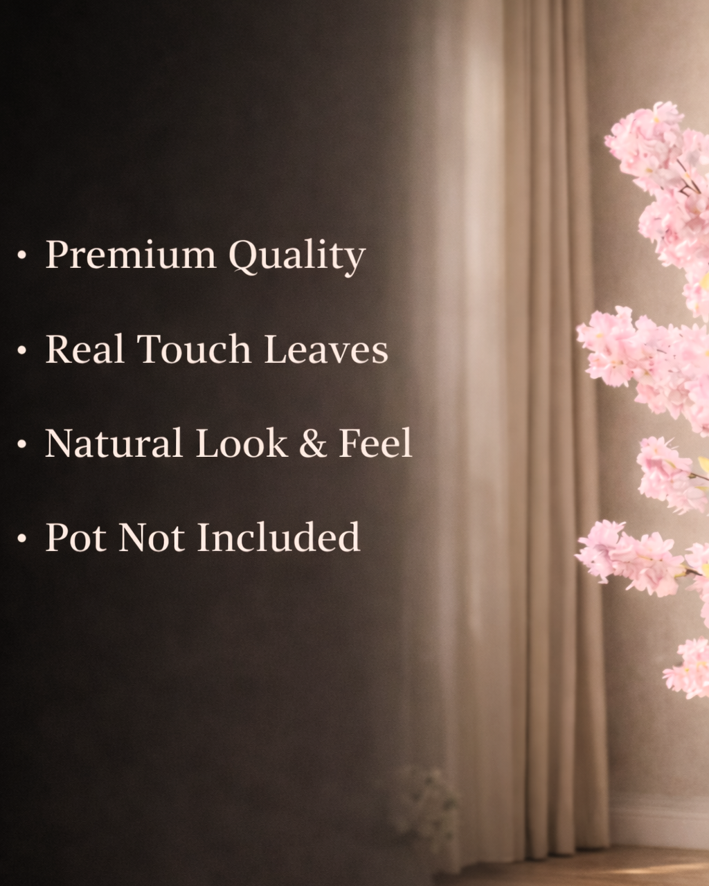 Blush Bloom™ Artificial Cherry Blossom Tree with Premium Ceramic Pot (180 cm)