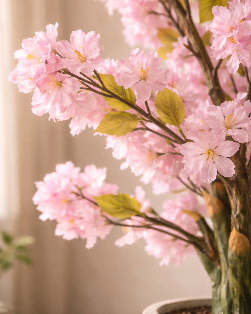 Blush Bloom™ Artificial Cherry Blossom Tree with Premium Ceramic Pot (180 cm)