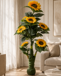 Designer Sunflower Decor Plant (6ft Tall)