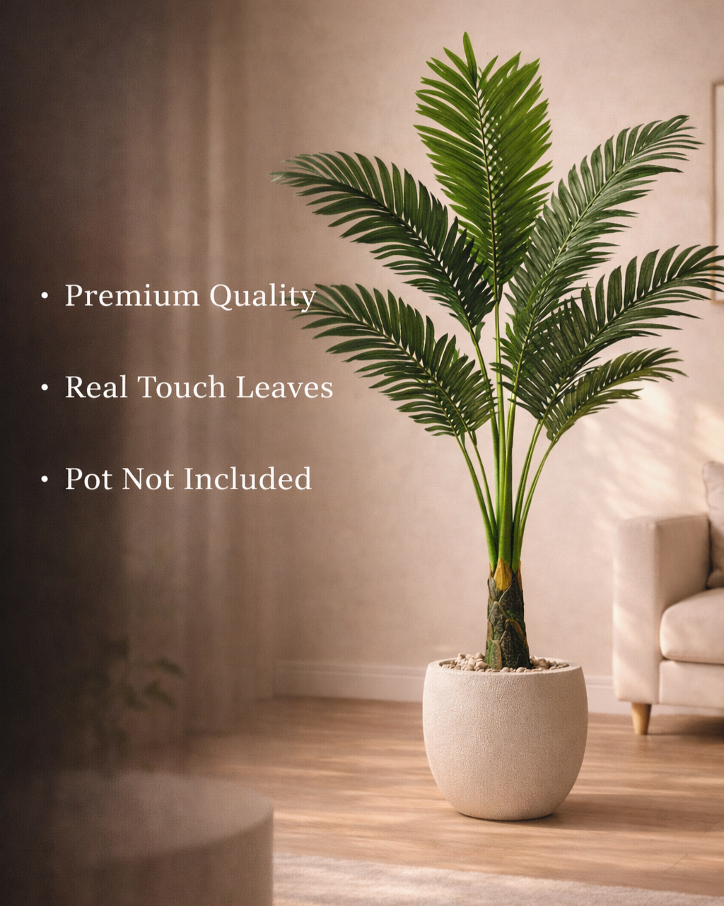 Palmé Luxe™ Artificial Palm Tree –  (5.2 ft)