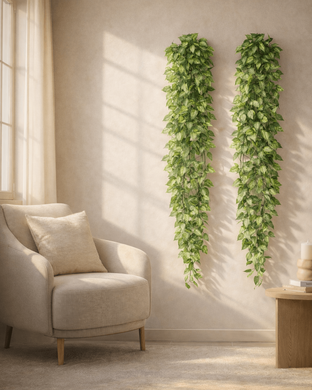 VerdeDrop 6ft Hanging Money Plant (Pack of 2)